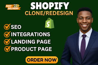 clone copy duplicate redesign shopify store duplicate shopify website