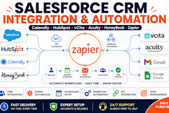 integrate salesforce calendly vcita hubspot acuity scheduling honeybook zapier