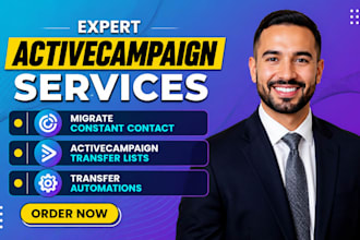migrate constant activecampaign transfer lists automations