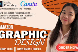 design premium amazon product listing images and infographics