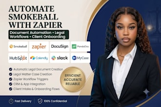 set up smokeball document law ruler workflow automation with zapier integration