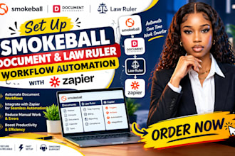 set up smokeball document law ruler workflow automation with zapier integration