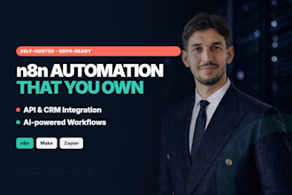 build your n8n automation workflow self hosted and gdpr ready