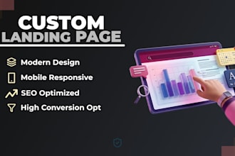 do custom landing page