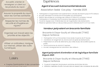 cv professionnel, lettre de motivation, profil linkedin