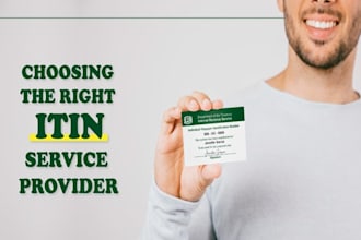 get your itin number as irs certified acceptance agent caa fast