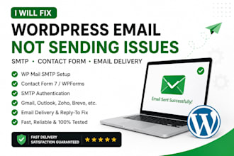 fix wordpress SMTP, wp mail SMTP and email delivery issues