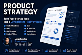 create a prd, mvp and product roadmap for your startup