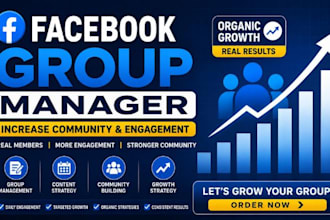 increase facebook group members manage business page fb group manager