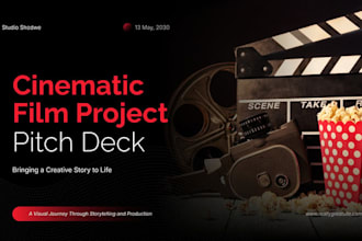 design film pitch deck video presentation showreel movie trailer pitch deck