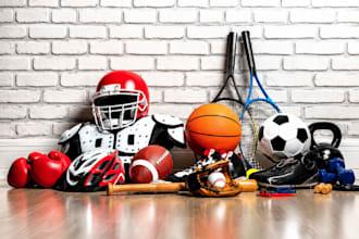 design custom athlete sports equipment in clo3d with 3d mockup and rendering