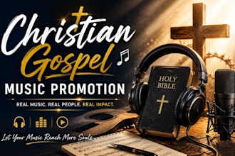 do organic christian music promotion gospel spotify music marketing