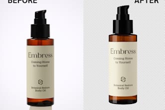 photoshop editing, product photo editing, and retouching