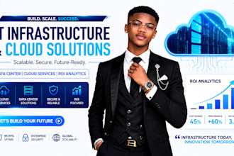 write IT infrastructure cloud service computing data center business plan