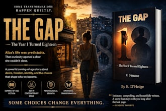 design eye catching book banner for book marketing and promotion