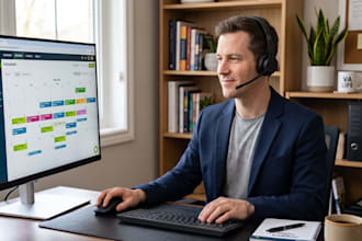 handle your inbound warm leads and book jobs for your service business