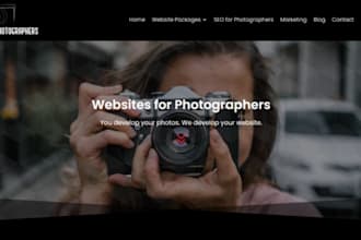 redesign squarespace photographer website photography portfolio website
