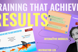 design and develop corporate training to achieve your business goals