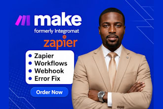 fix make com, make com automation, setup make com make expert