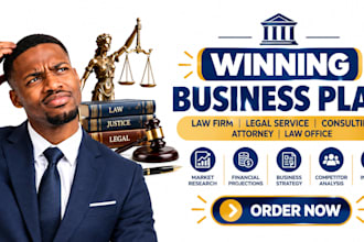 write law firm legal service consulting attorney law office business plan