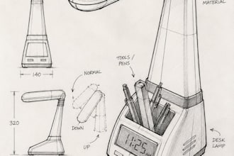 design lamps, chandeliers, and decorative lighting products, cad design