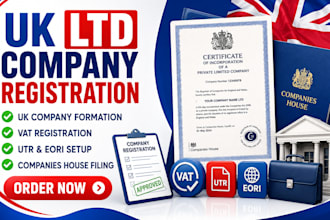 do uk ltd company registration uk company formation vat registration utr eori