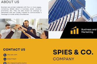 design professional epk, media kit and press kit