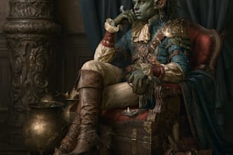 draw your dnd character portrait