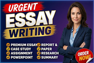 do urgent essay writing as an essay writing expert