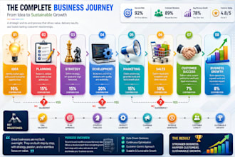 design infographic, flow chart or road map, diagrams, org chart
