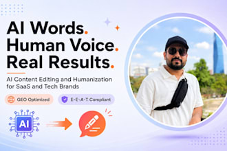 do ai content editing and humanization