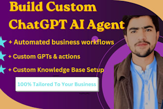 build custom chatgpt ai agents and custom gpts