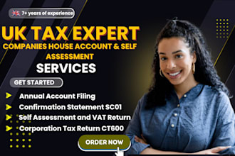 file UK self assessment sa100, UK vat return, UK corporation tax, ct600