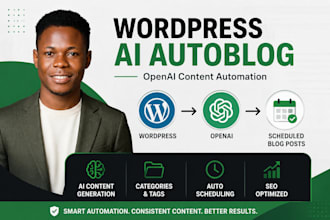 build a wordpress autoblog with openai content automation