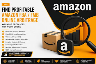 find profitable amazon fba fmb online arbitrage winning products for your store