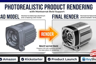 3d cad product design, 3d prototypable industrial design and 360 animation