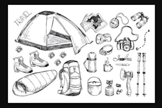 design innovative outdoor and camping gear with 3d cad models