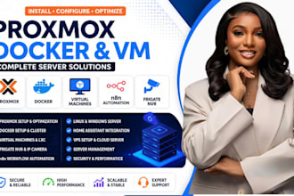 install and configure proxmox cluster homelab linux fix docker frigate nvr n8n