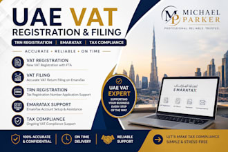 do uae vat registration vat filing trn registration emaratax tax compliance