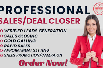sales closer sales rep salesperson lead generation sales representative b2b lead