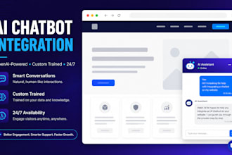 integrate a custom openai powered chatbot into your website