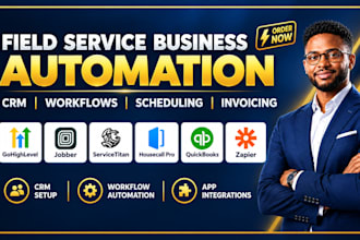 gohighlevel servicetitan jobber crm housecall pro quickbooks zapier integration