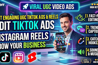 create realistic ai ugc video ads for tiktok, facebook and instagram