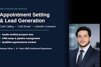 b2b lead generation and appointment setting via linkedin
