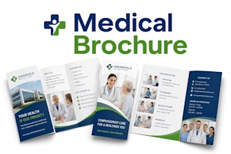 design medical brochure healthcare flyer dental clinic trifoldbrochure