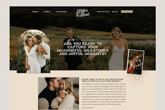 design squarespace luxury wedding website zola asthetic website wedding rsvp