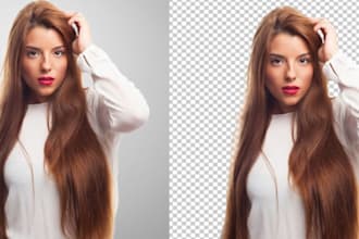 professionally remove background from image cut out photos