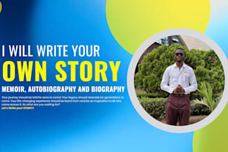 memoir writing autobiography book formatting biography ebook PDF epub formatting
