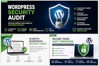 perform a wordpress security audit with report