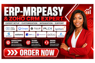 zohocrm coupa tulip plex ignition sepasoft katana mrpeasy prodsmart odoo fulcrum